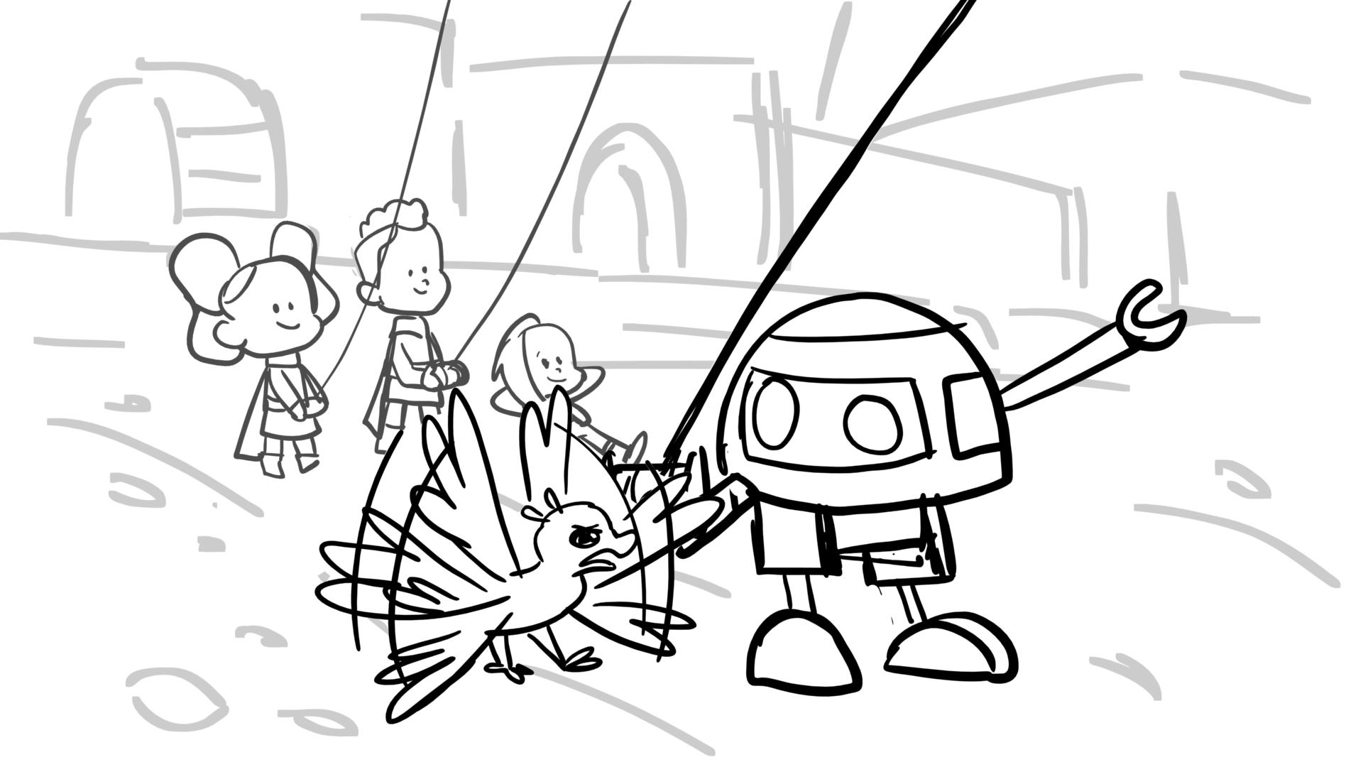 Fun with Nubs — Ep. 119, lámina 016, storyboard by Melissa Ballesteros
